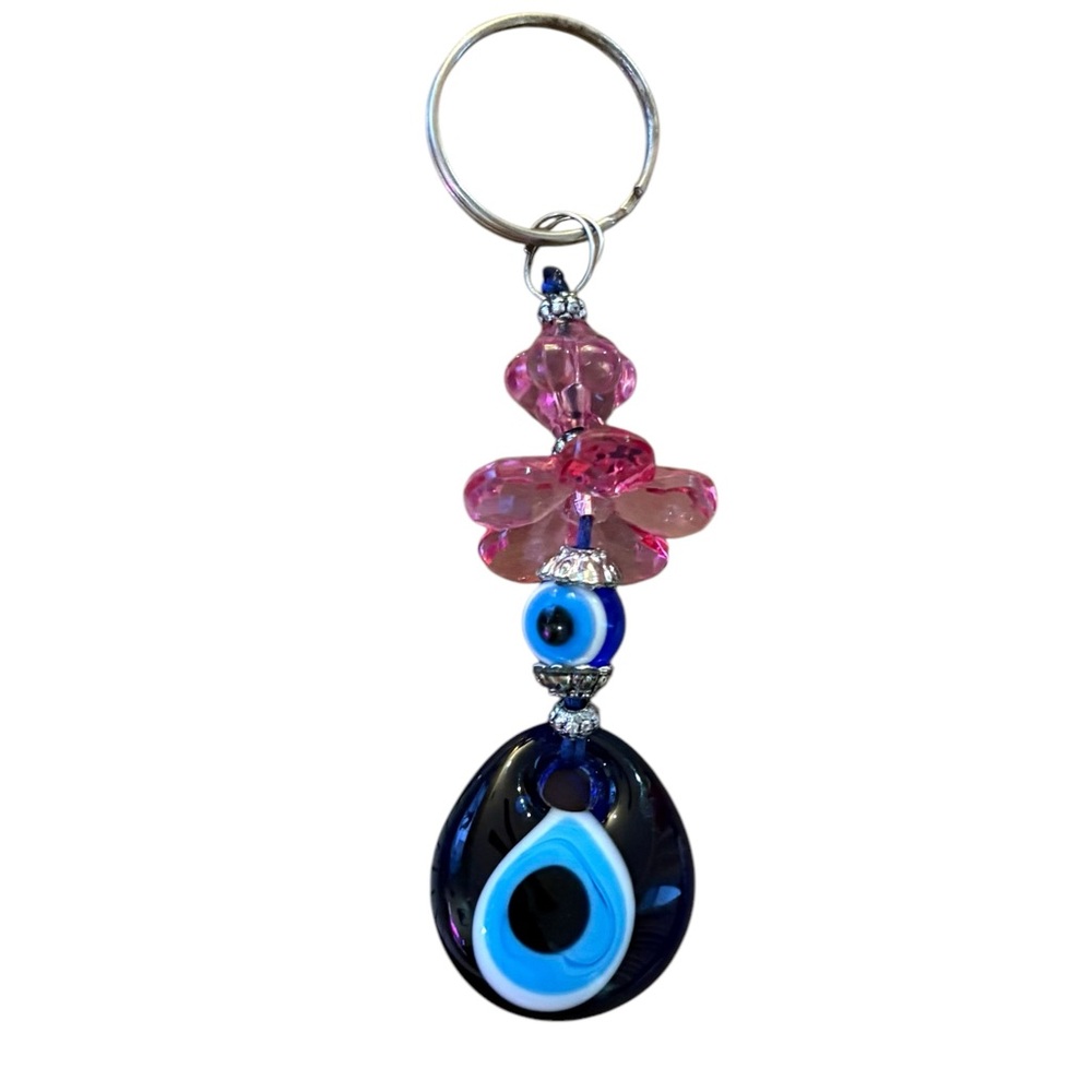 Blue Evil Eye Bag Charm